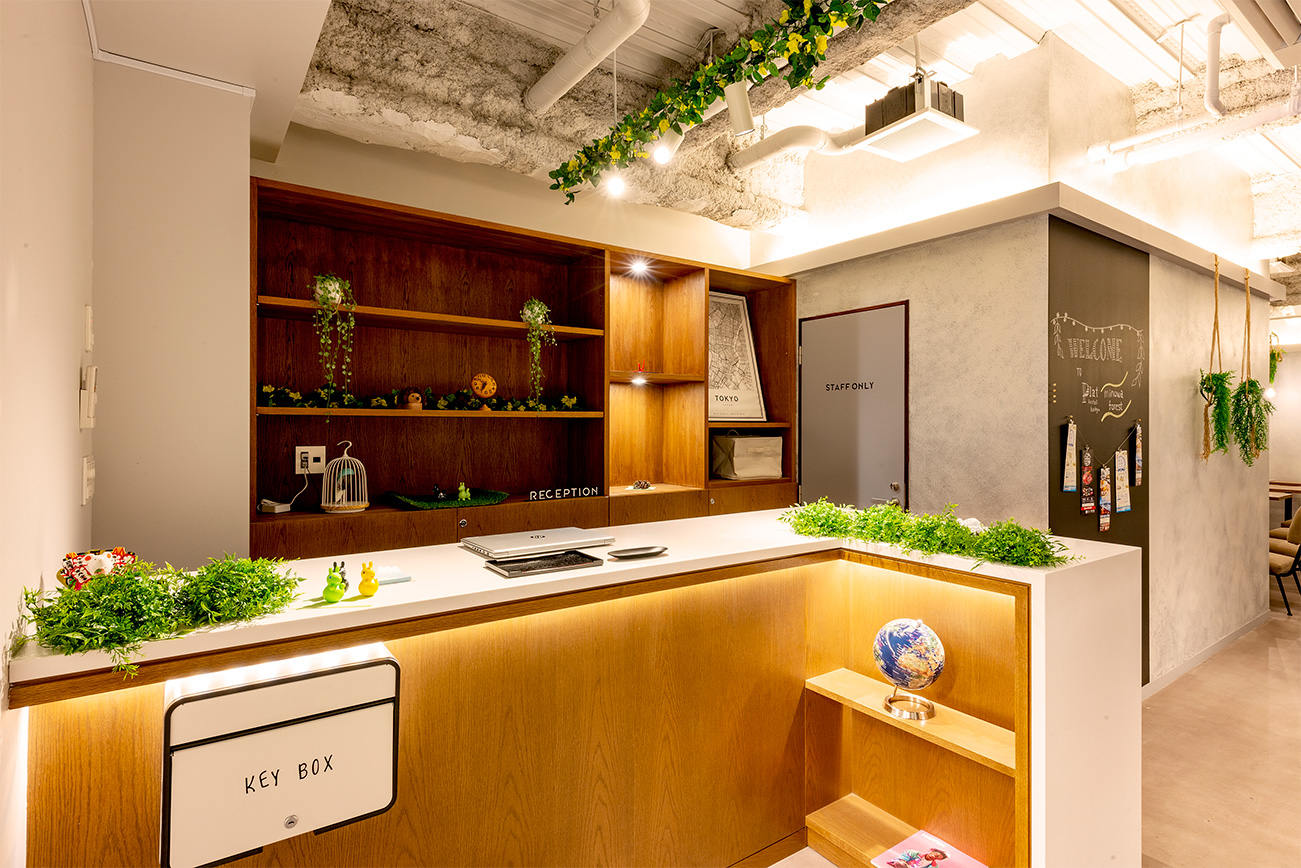 plat hostel keikyu minowa forest