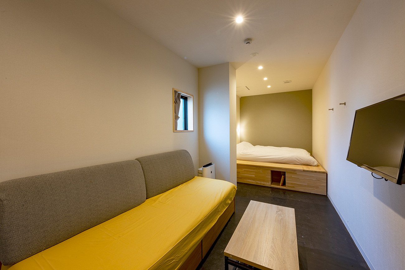 plat hostel keikyu minowa forest
